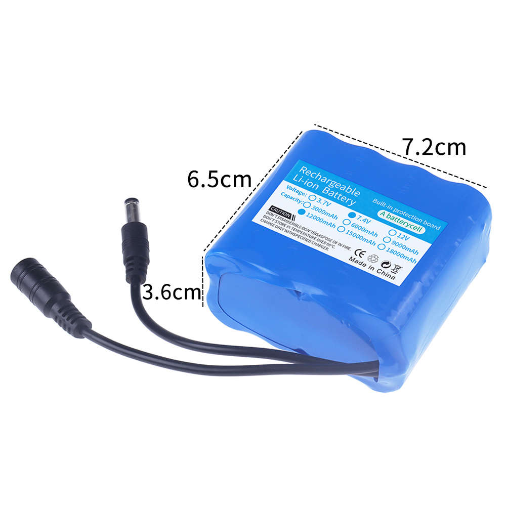 2S4P 18650 Lithium Battery 7.4 - Fish Finder Battery review and price