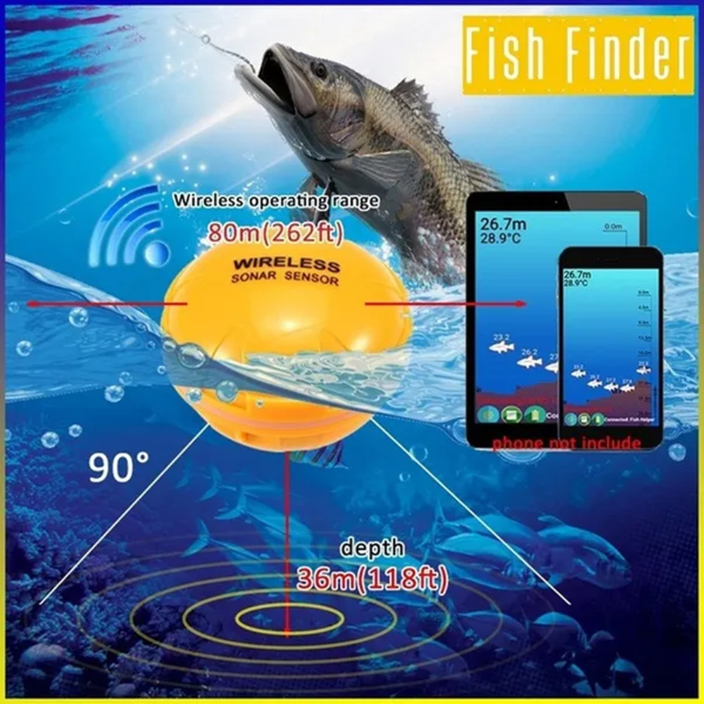 PUPOPAN 100M Brand New Smart P - Fish Finder Gps review and price