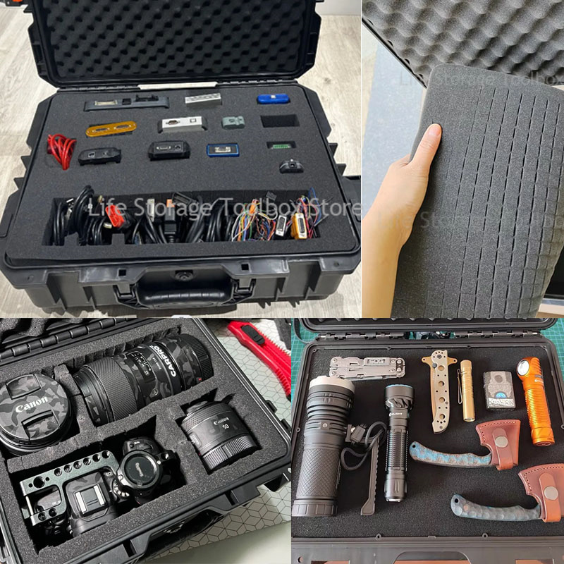 Large Tool Box ABS Waterproof  - Fish Finder Case review and price
