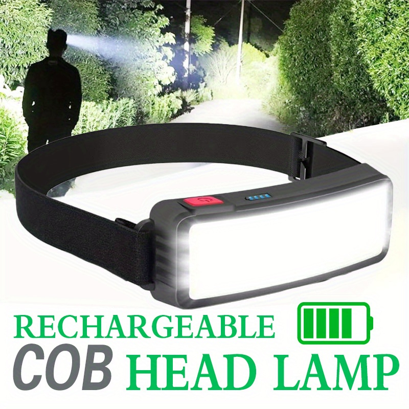 Powerful COB LED Headlamp Type - Fish Finder Battery review and price