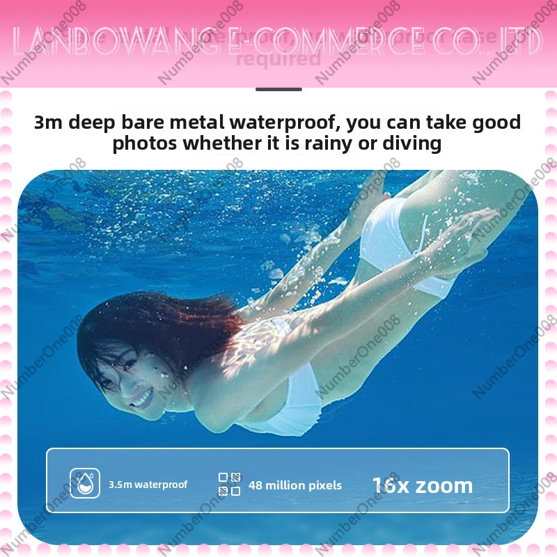 Dual Screen Waterproof Action  - Underwater Camera review and price